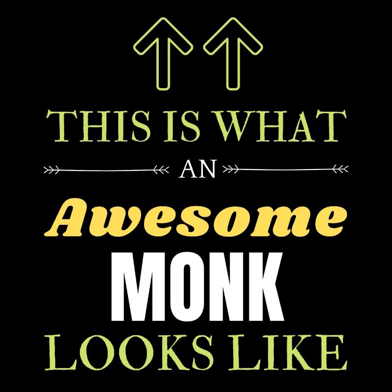 So sieht ein großartiger Mönch aus