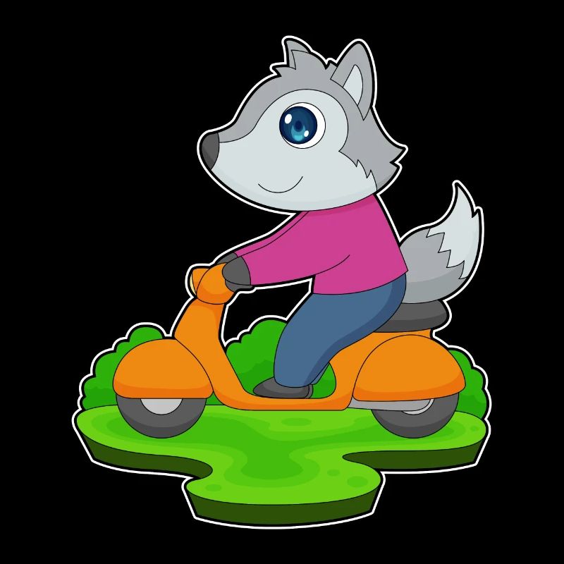 Trottinette Wolf