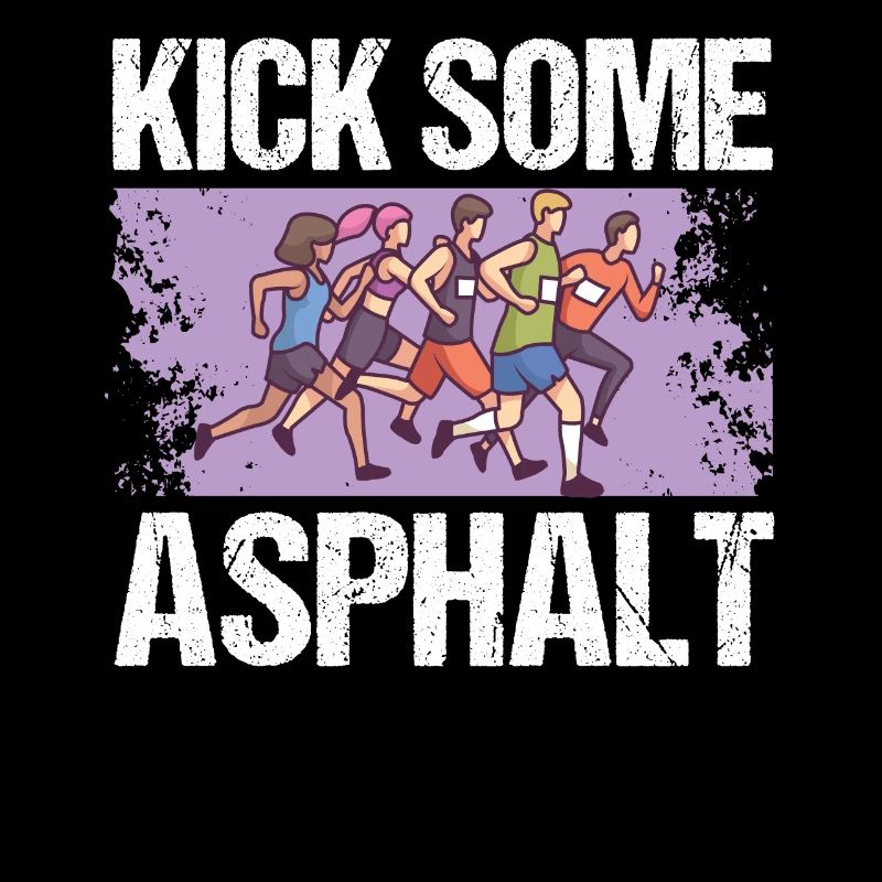 Jogging Kick Un peu de course sur asphalte
