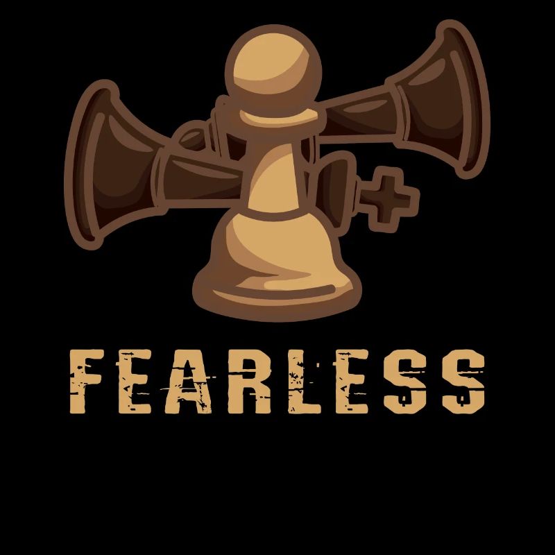 Fearless Checkmate Chessboard Chess