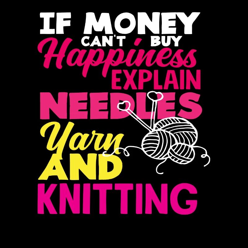 Wool Needles and Knitting Happy