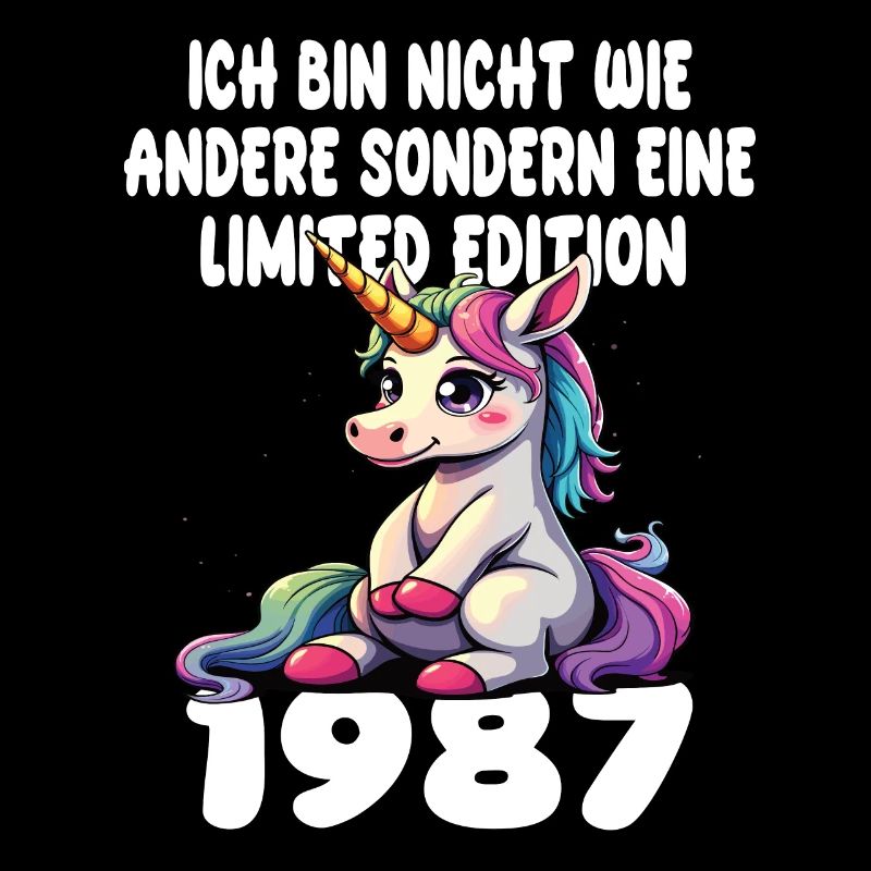 Edition Limitée 1987 Anniversaire Né 1987