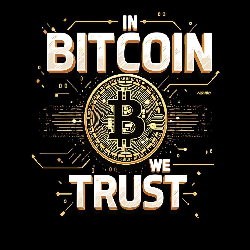 In Bitcoin We Trust Kryptowährung Btc Bitcoin