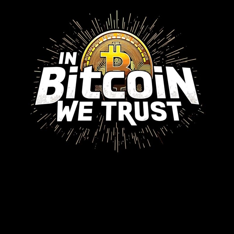 In Bitcoin We Trust Kryptowährung Btc Bitcoin
