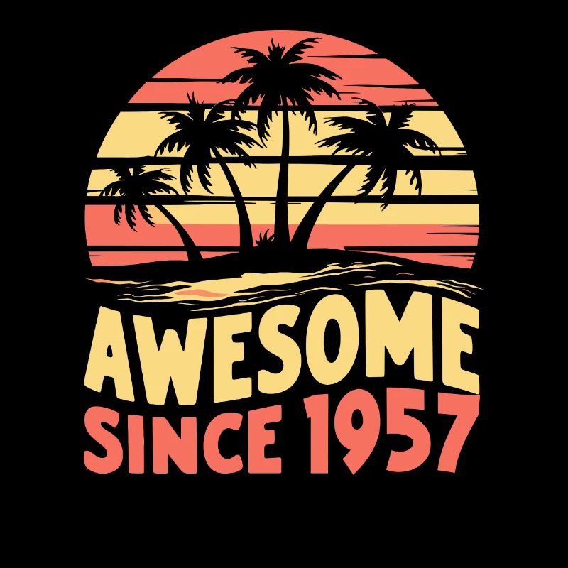 Awesome Seit 1957 Geburtstag