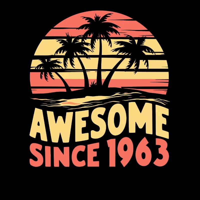 Awesome Seit 1963 Geburtstag