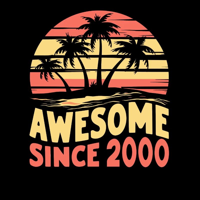 Awesome Seit 2000 Geburtstag