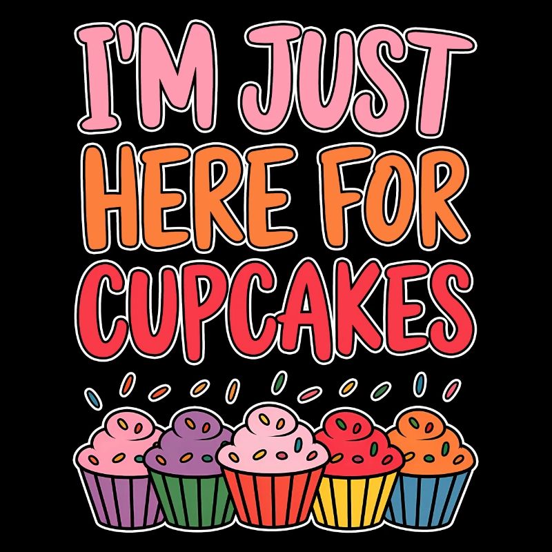 Cupcake Saying Cupcakes Funny Cupcake Gift