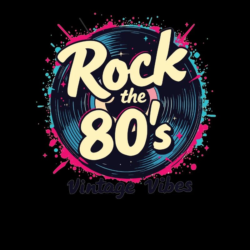 Rock The 80's 80s Party Retro Look 80s