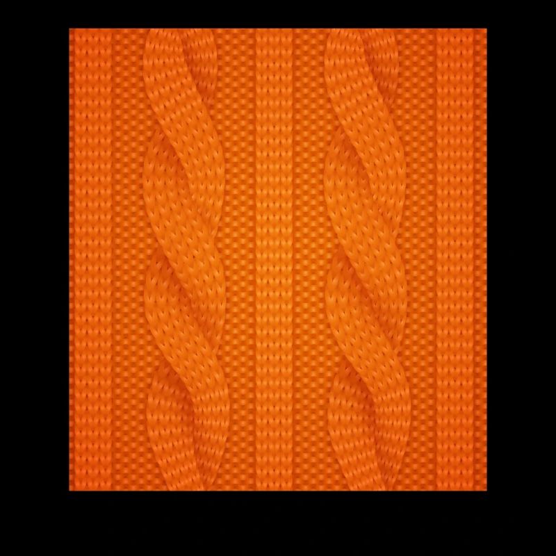 Orange Knitted Pattern Design Orange Knitted