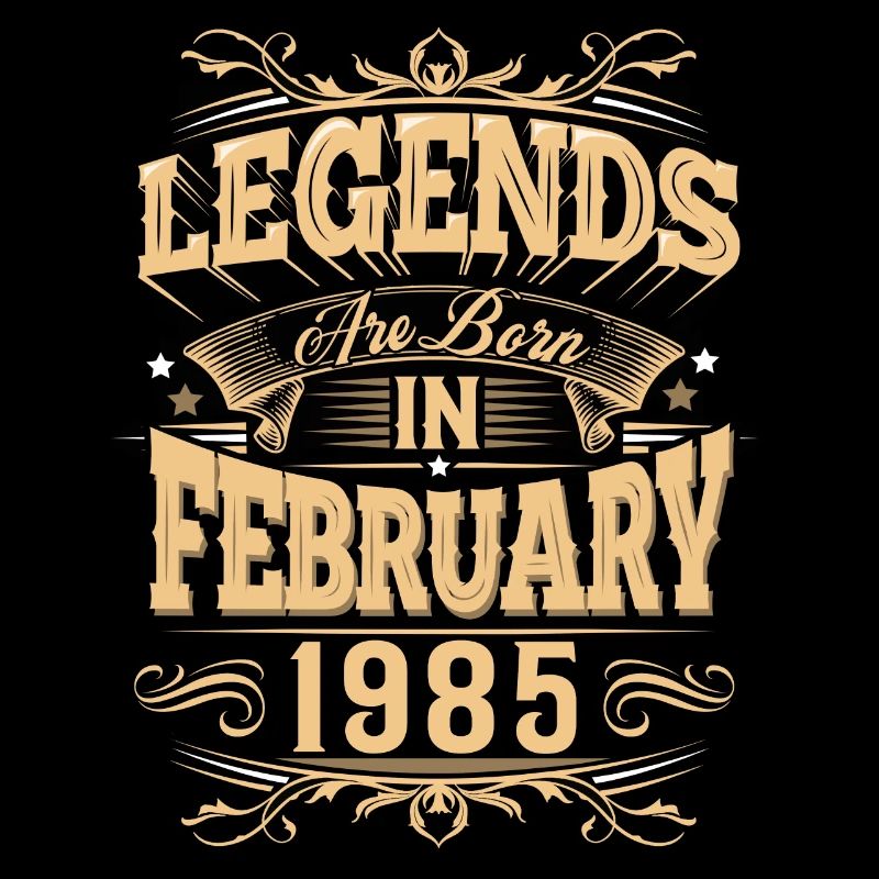Februar 1985 Geburtstag Legende