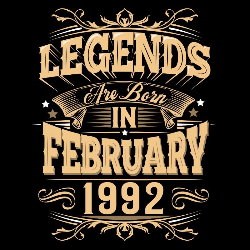 Februar 1992 Geburtstag Legende