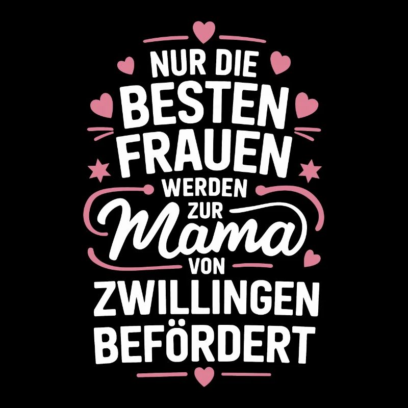 Zwillingsmama Zwillings Mutter, Mama von Zwillinge