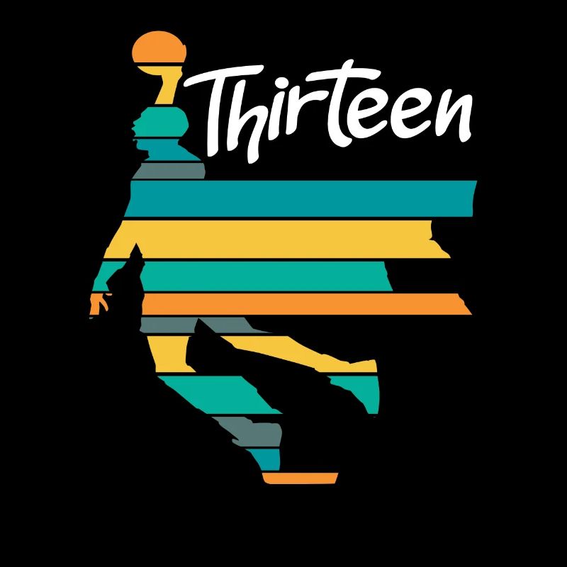 Thirteen Stripe Look 13th Birthday
