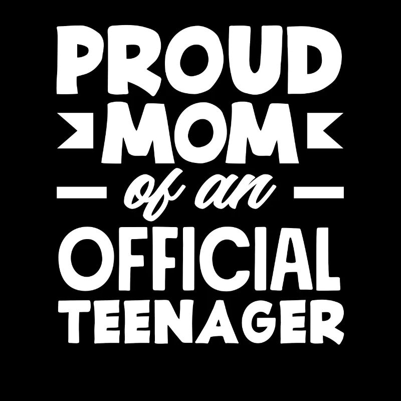 Fière maman d’un adolescent officiel 13.