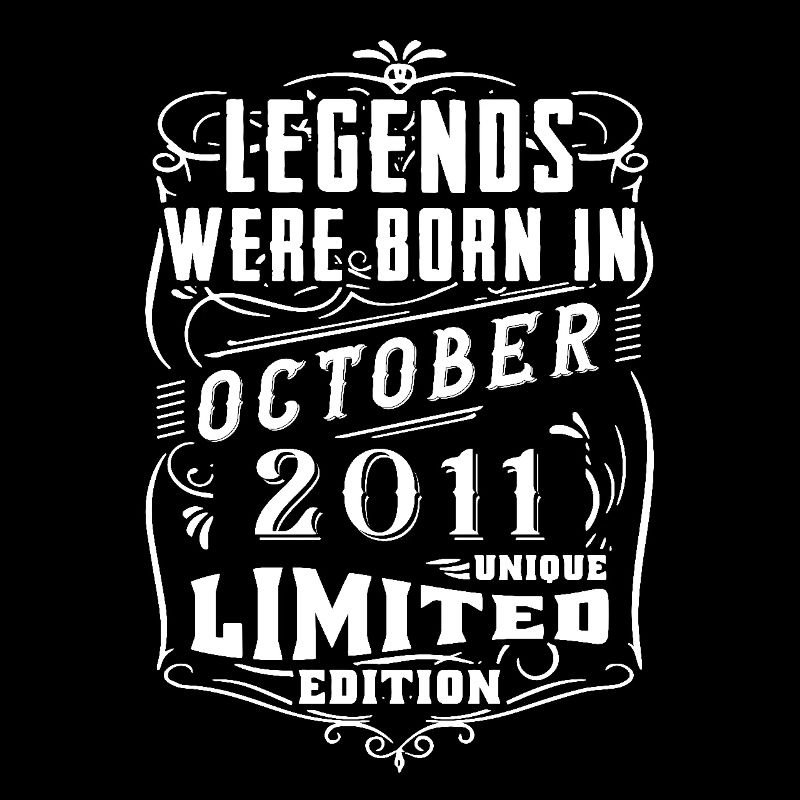 Anniversaire Octobre 2011 Edition Limitée Légende