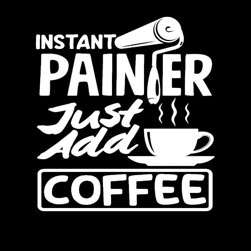 Peintre instantané facile à ajouter du café