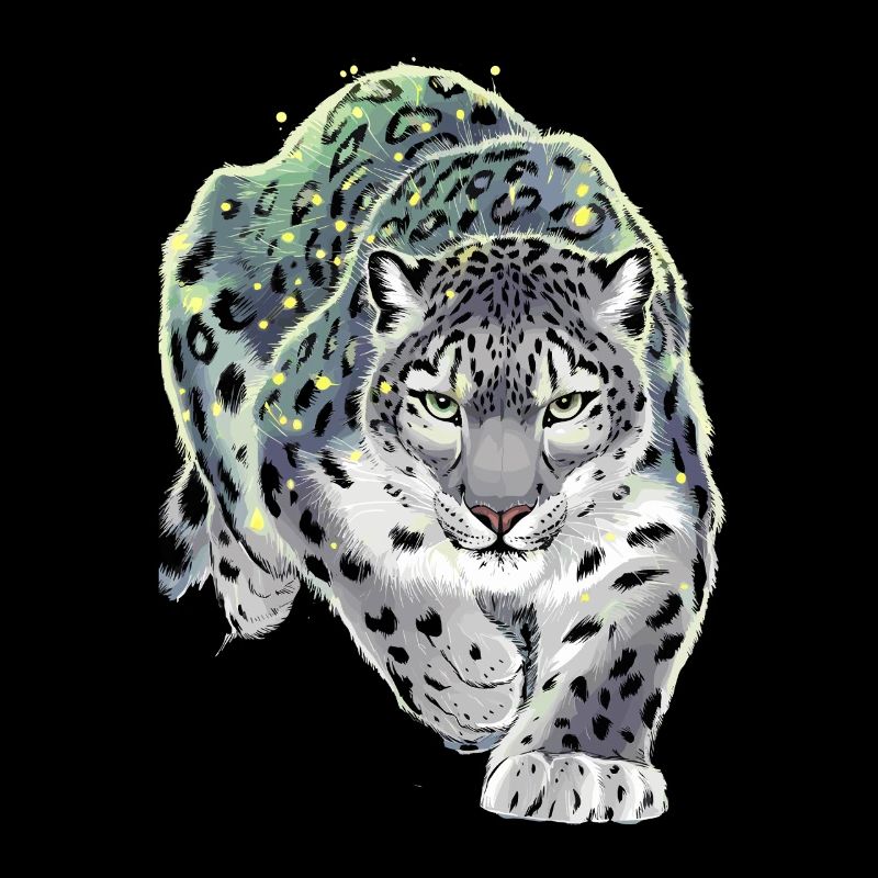 Schneeleopard Leopard Raubkatze