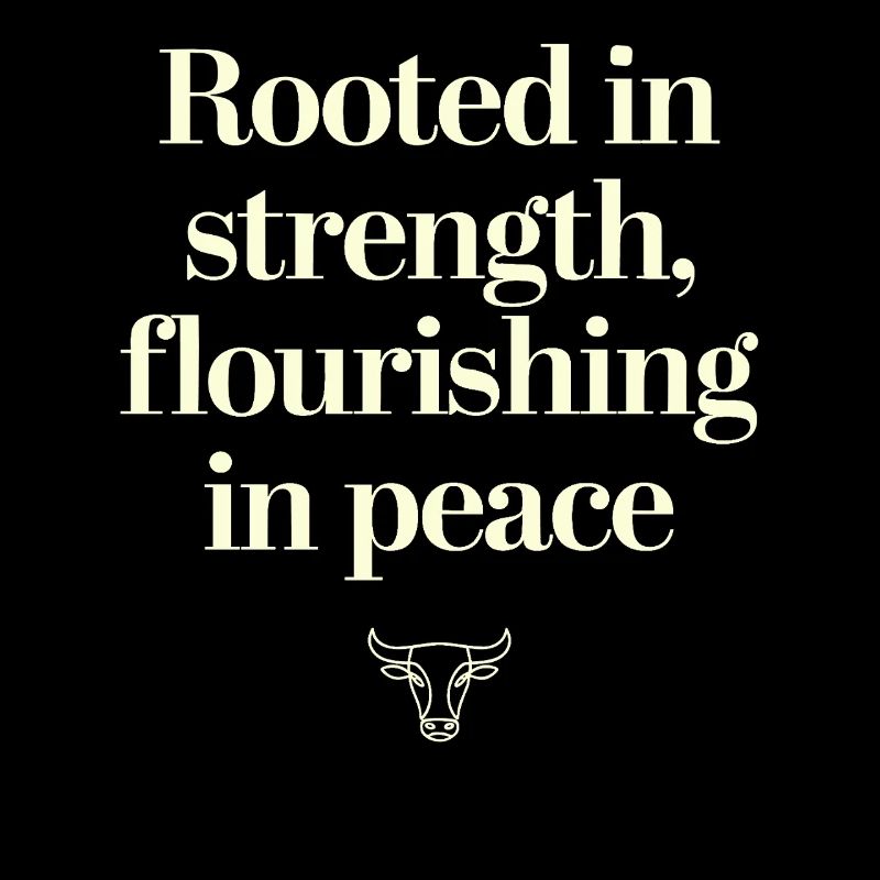 Stier Charakter Sternzeichen Stärke und Frieden