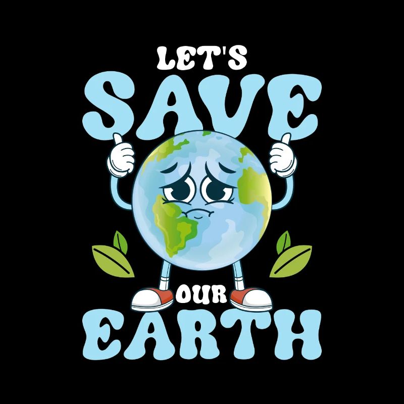 Let's Save Our Earth Earth Day Planet
