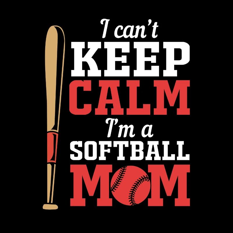 Maman de softball Maman de softball