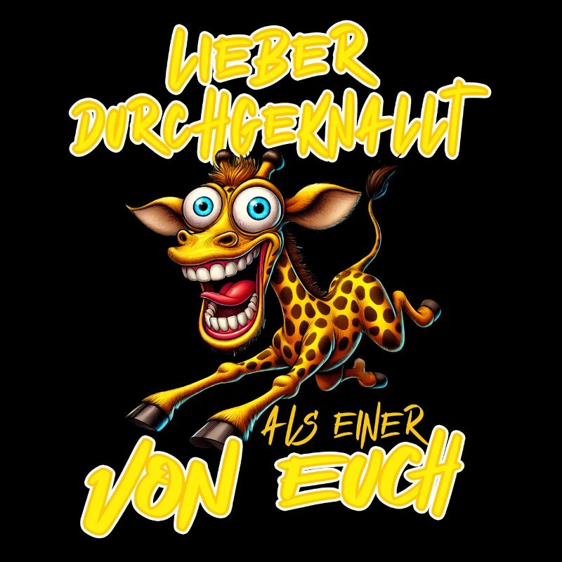 Giraffe Lieber durchgeknallt als einer von euch