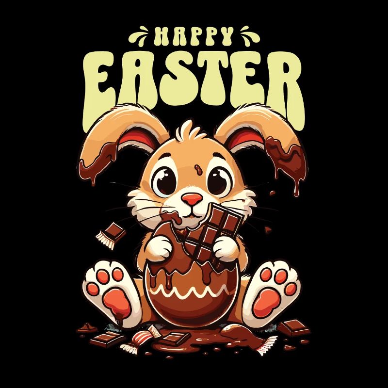 Dégustez du chocolat lapin de Pâques