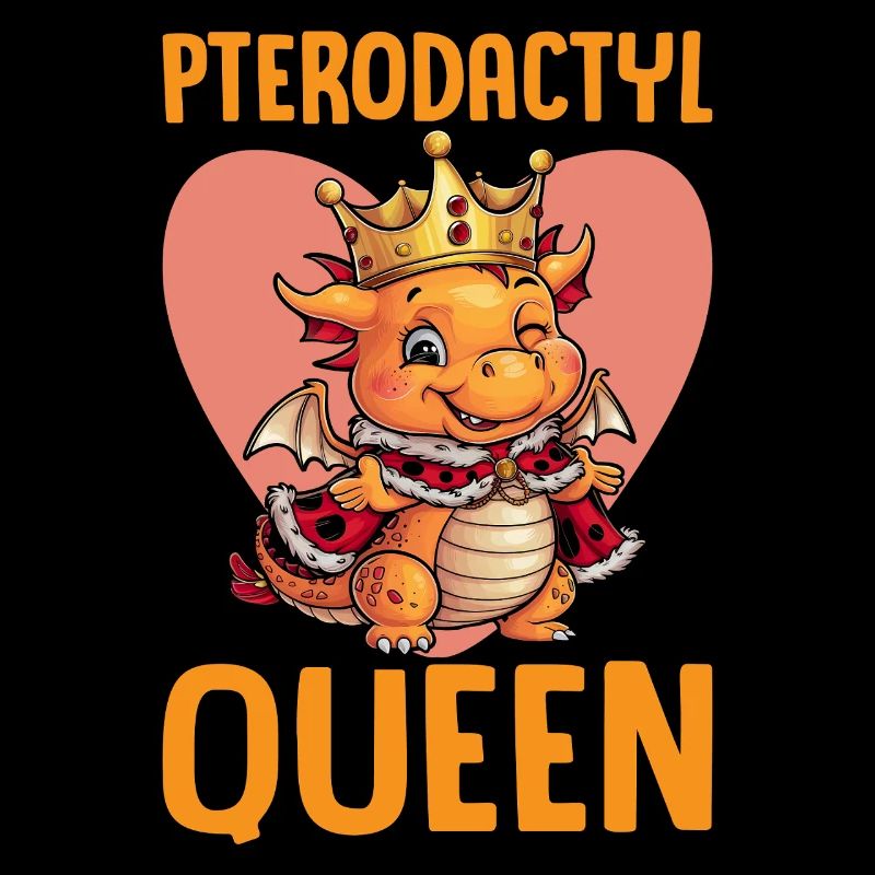 Pterodactyl Queen Dino Design