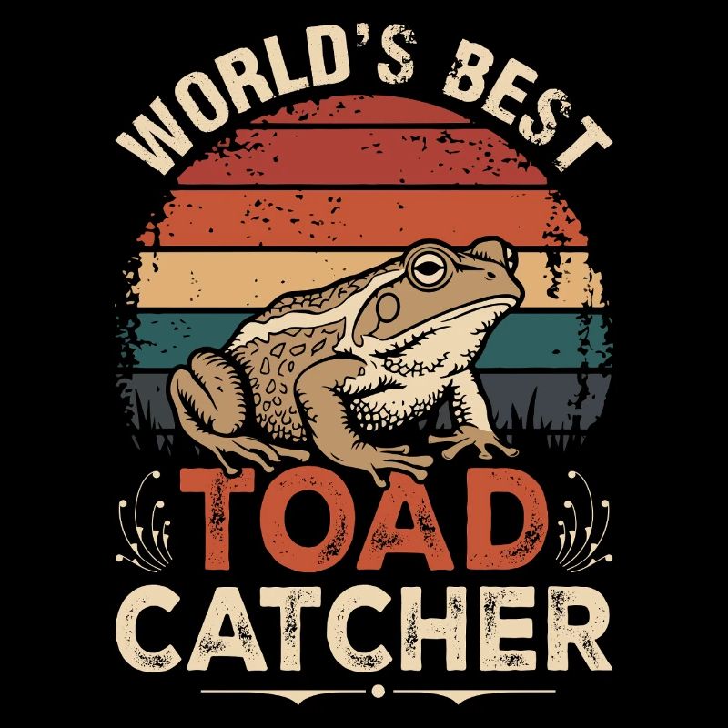 World's Best Toad Catcher Retro