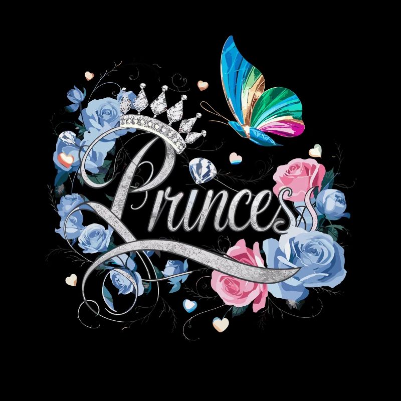 Des fleurs et des papillons pour les princesses –