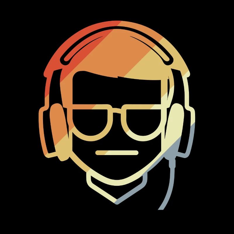 Gamer Dessin Rétro