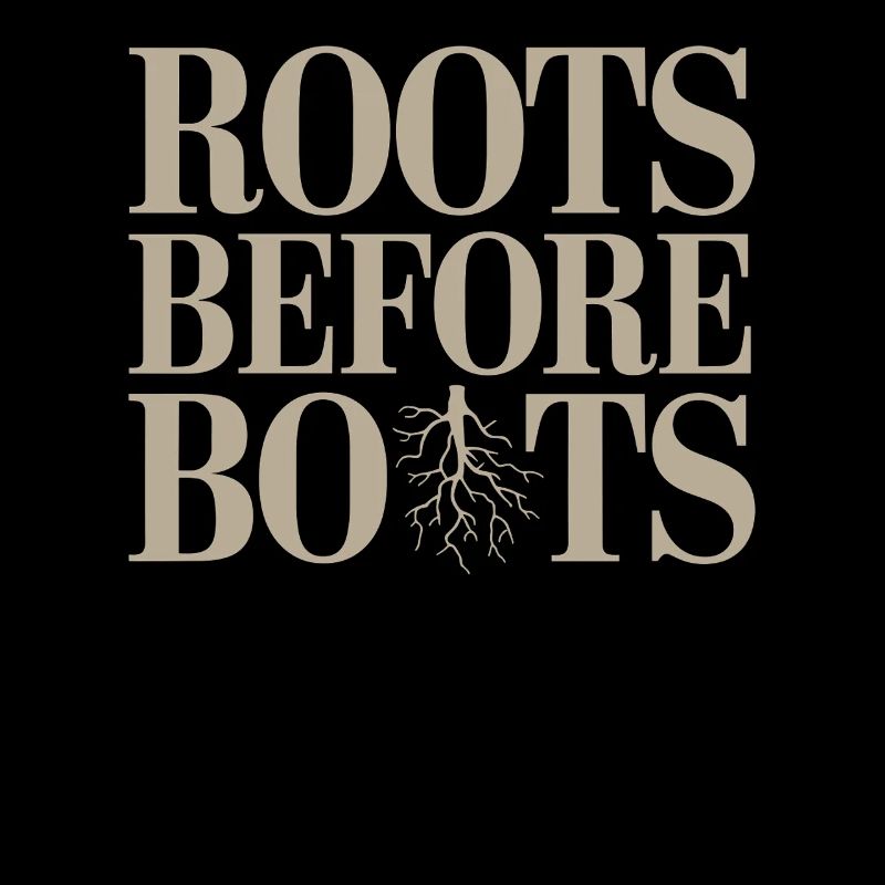 Roots Before Boots Végétalien Végétarien