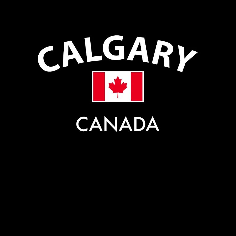 Calgary Kanada Kanadische Flagge Kanadier