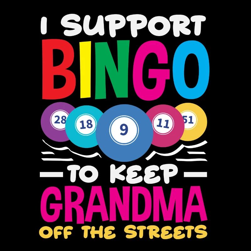 Support Bingo Player Grandma