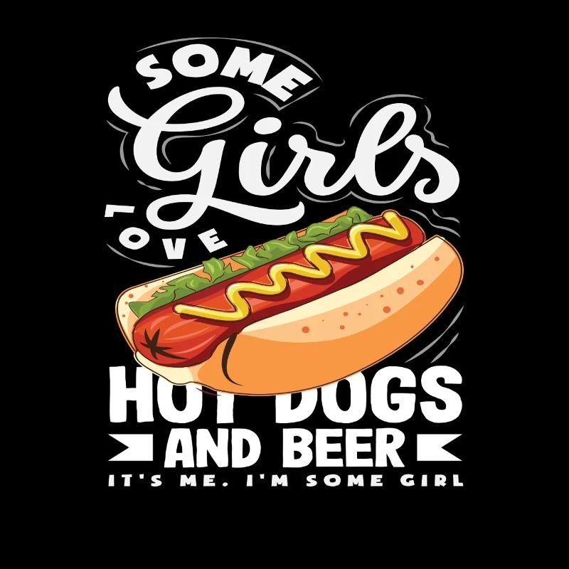Einige Mädchen Lieben Hot Dog Lover