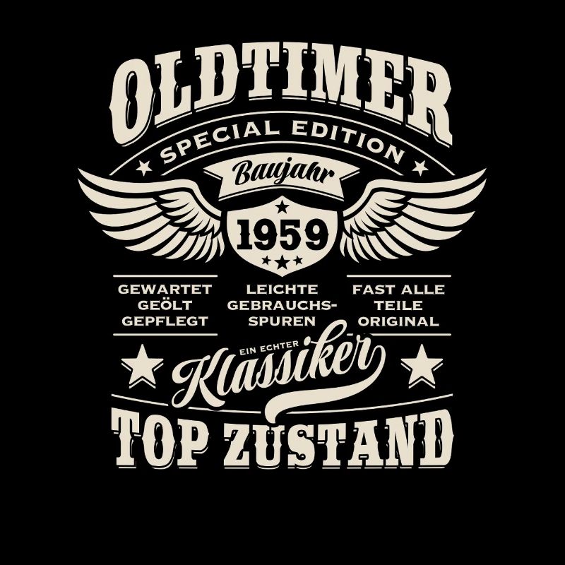 Oldtimer Baujahr 1959 - Geburtstag - Geschenk