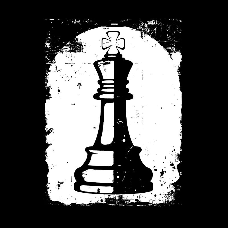 Dessin de pièces d’échecs