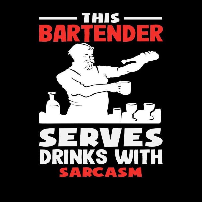 Dieser Barkeeper Serviert Drinks Mit Sarkasmus