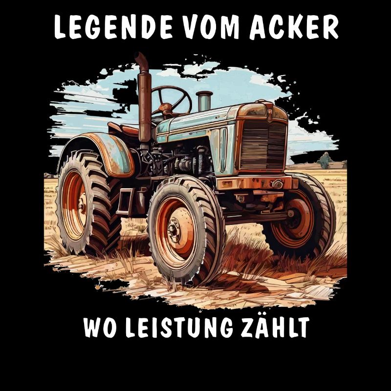TRAKTOR LANDWIRTSCHAFT LEGENDE VOM ACKER