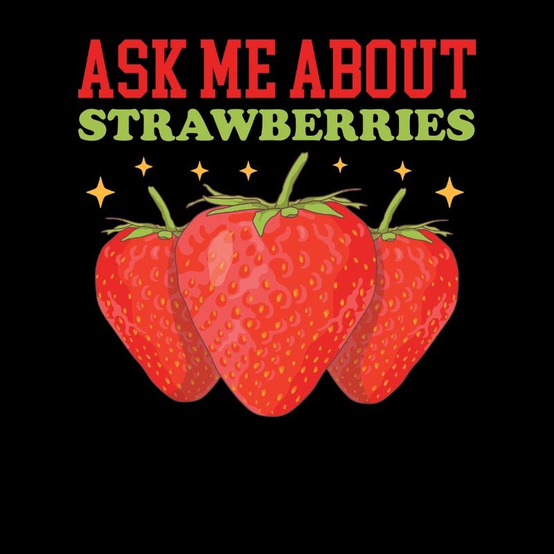 Erdbeeren Strawberry Erdbeere Geschenk