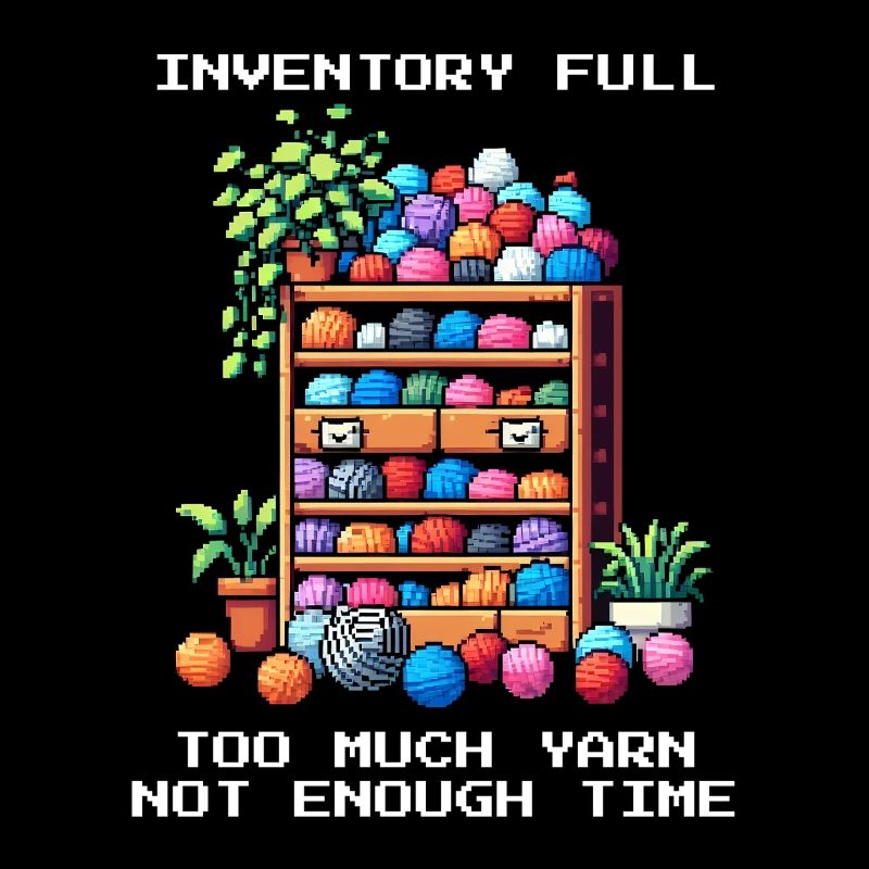 Inventory Full | Too much wool | Crochet