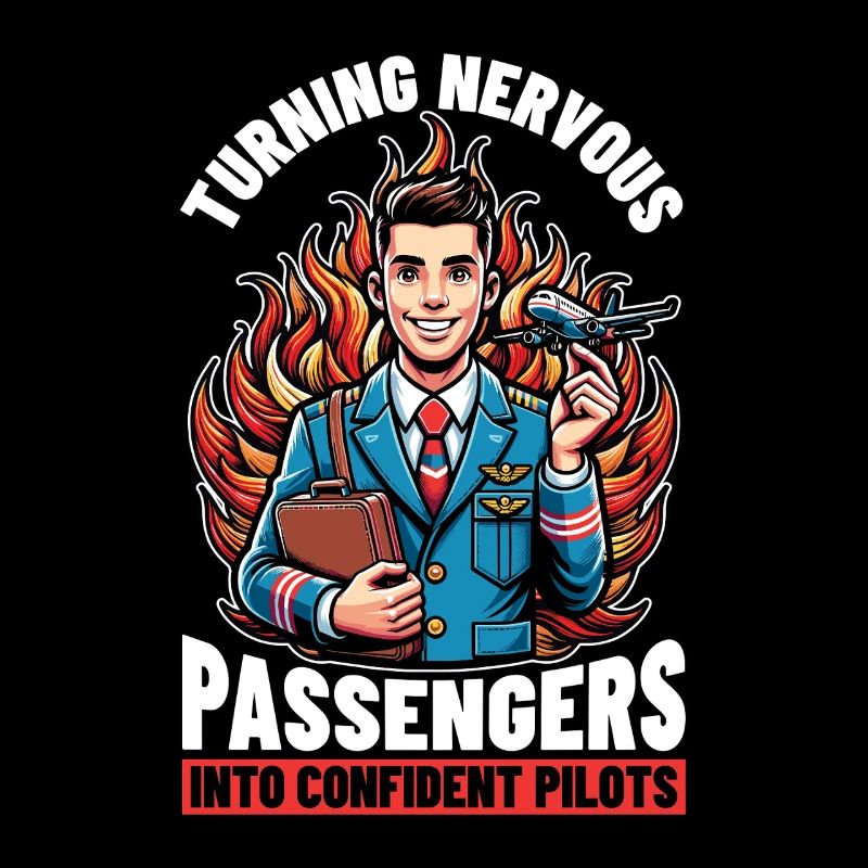 L’instructeur de vol devient nerveux