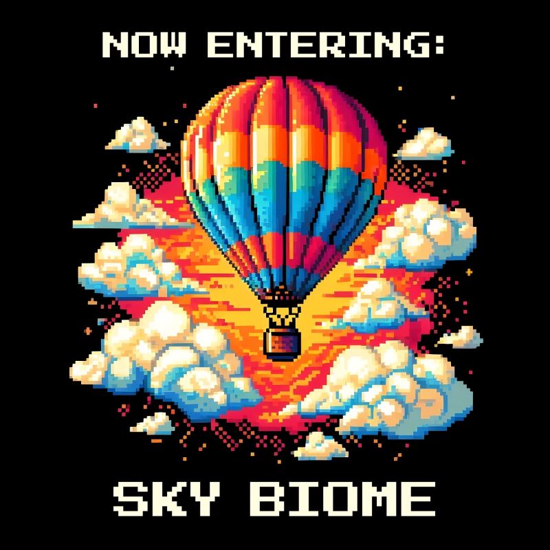 Sky Biome Reached | Balloon Ride Thermals Sky