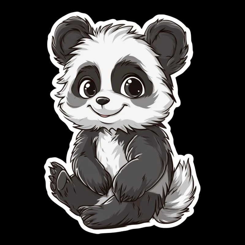 Ours panda mignon