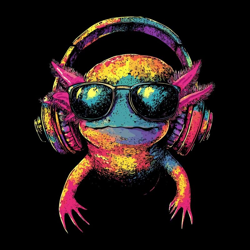 Axolotl Petite queue de triton Queue mignon Axolotl