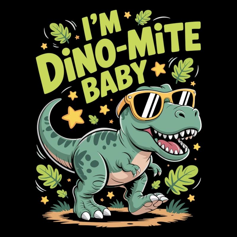 Chemise pour bébé Dino-Mite
