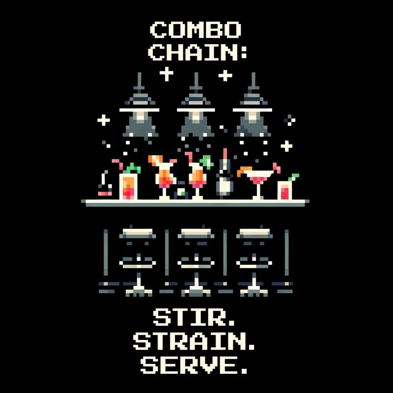Combo de mixage | Remuer → filtrer → servir