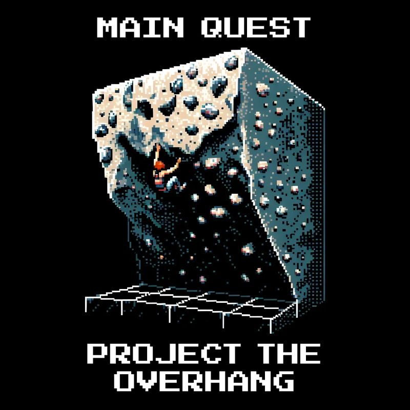 Project: Overhang | Bouldering Pixel Art
