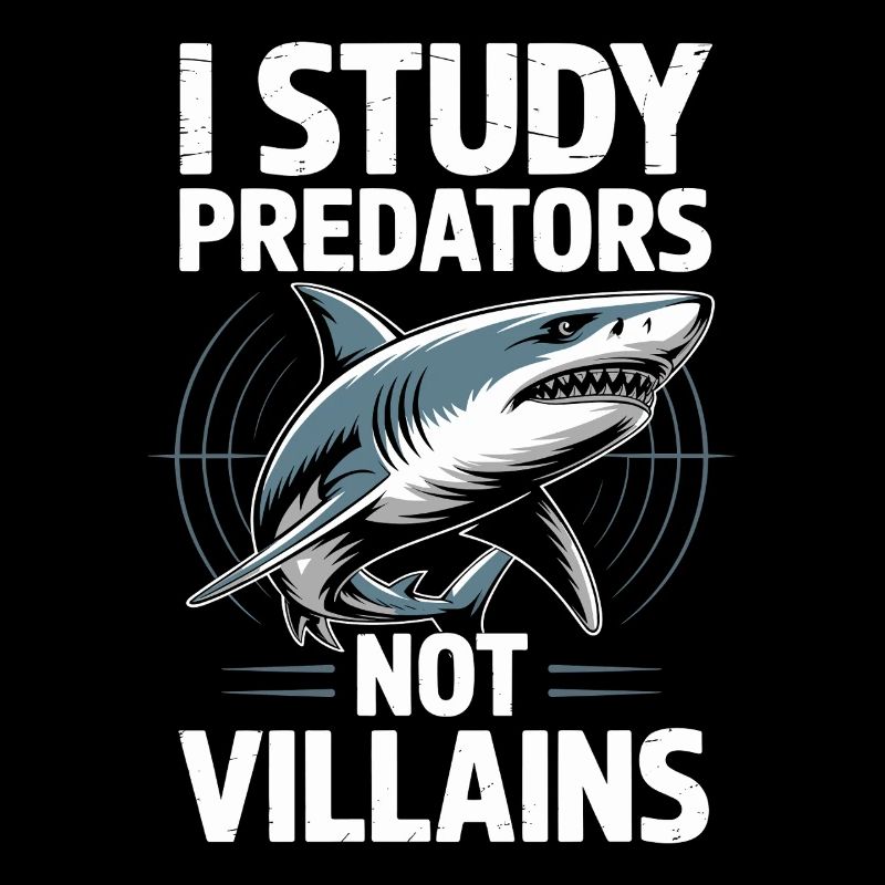 I study predators, not villains -