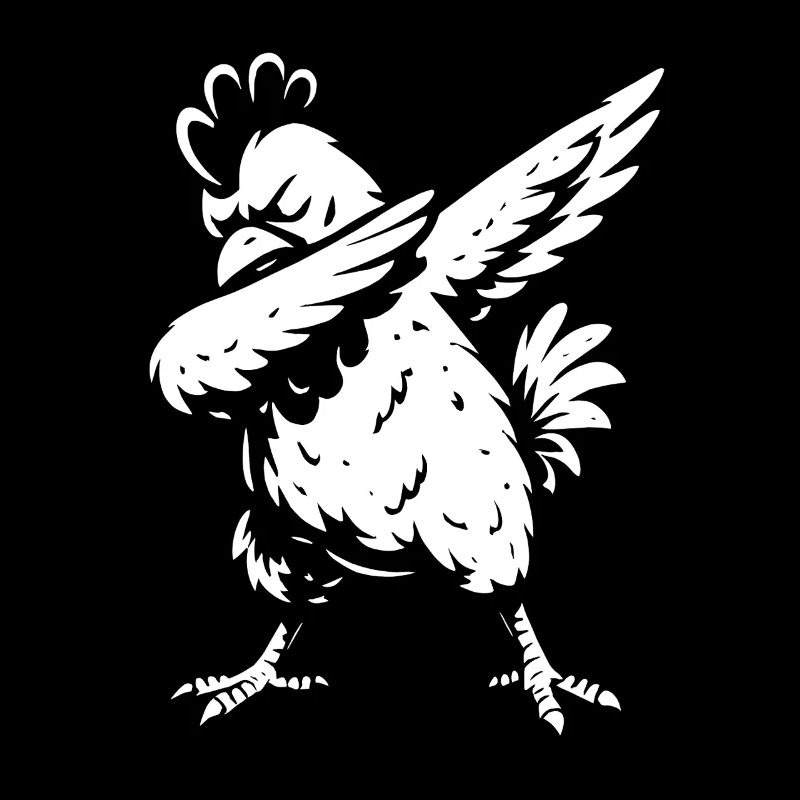 Dabbing Poulet - Dab Dance - Cadeau